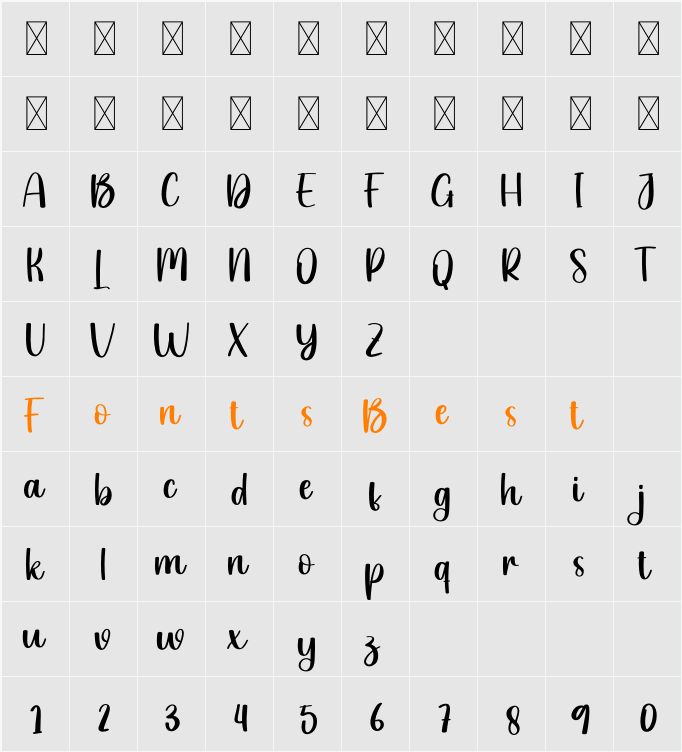 Laugh Character Map