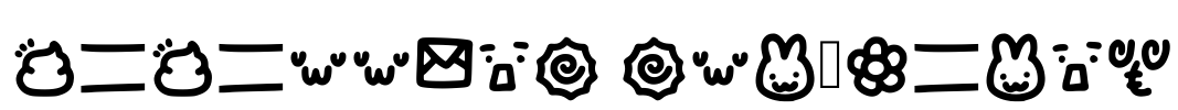 Peperrito Ornaments Font Image
