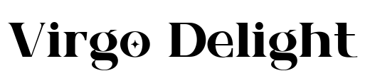 Virgo Delight Font Image