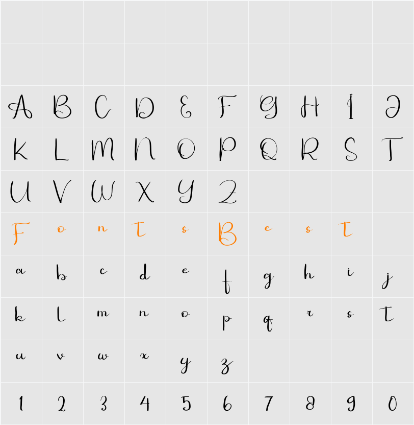 Finsio Ganta Jen Character Map