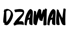 Dzaman Font Image