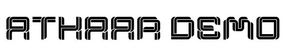 Athaar Demo Font Image