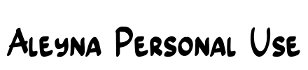 Aleyna Personal Use
