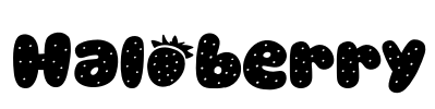 Haloberry Font Image