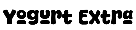Yogurt Extra Font Image