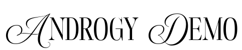 Androgy Demo Font Image