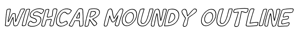 Wishcar Moundy Outline