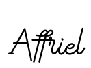 Affriel Font Image