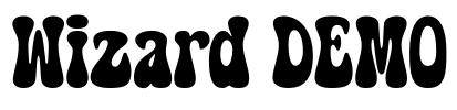 Wizard DEMO Font Image