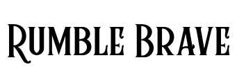 Rumble Brave Font Image