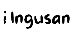 i Ingusan Font Image