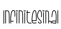 Infinitesimal Font Image