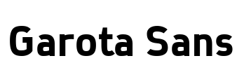 Garota Sans Font Image