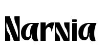 Narnia Font Image