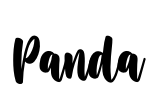 Panda Font Image