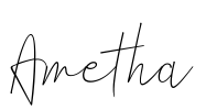 Ametha Font Image