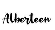 Alberteen Font Image