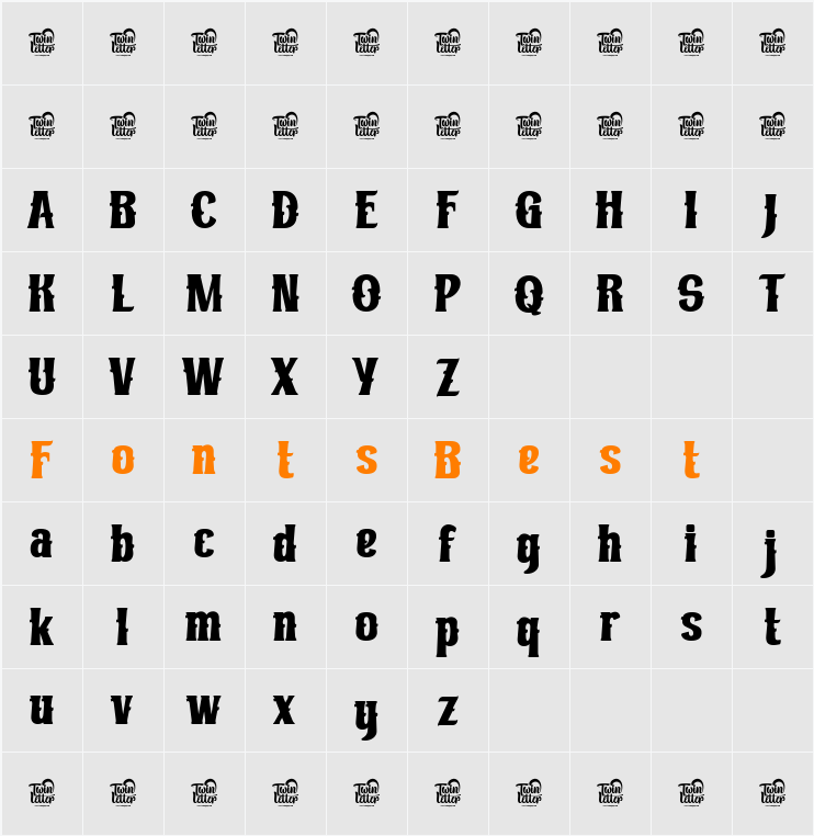 Ruihant trial Character Map