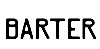 Barter Font Image