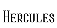 Hercules Font Image