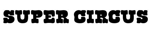 Super Circus Font Image
