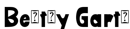 Bently Garth Font Image