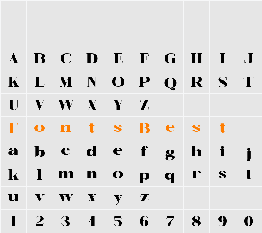 Kingkey Demo Black Character Map