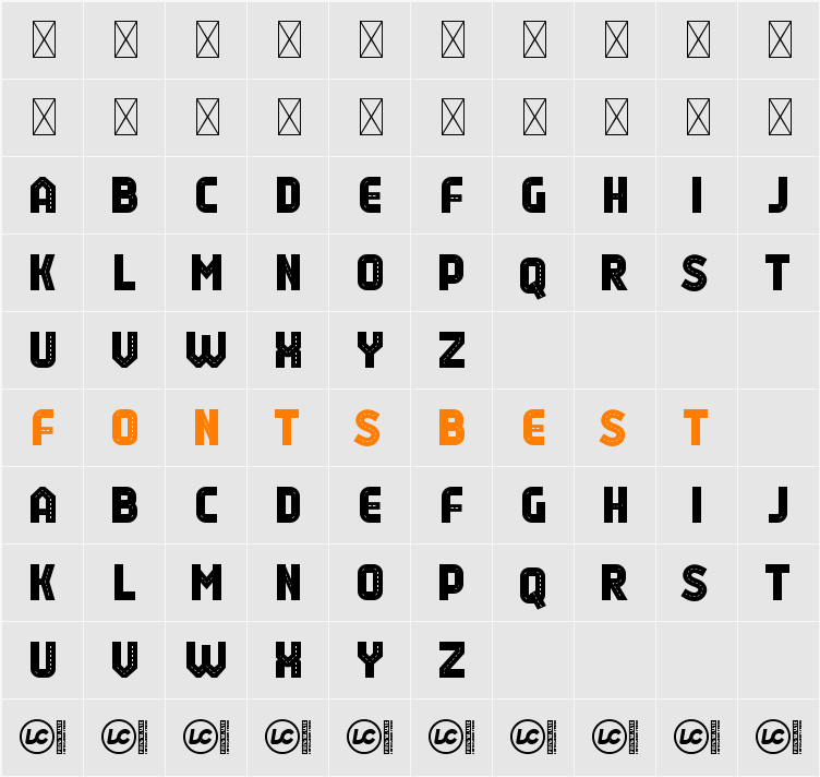 Salerno Demo Character Map