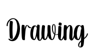 Drawing Font Image