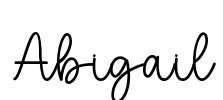 Abigail Font Image