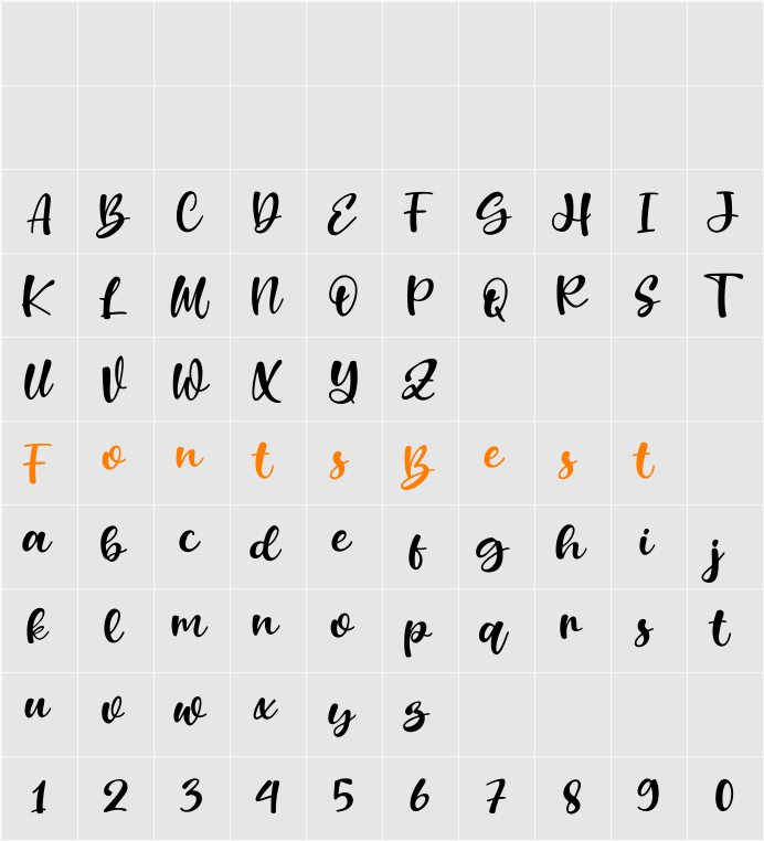 Mother Services Character Map