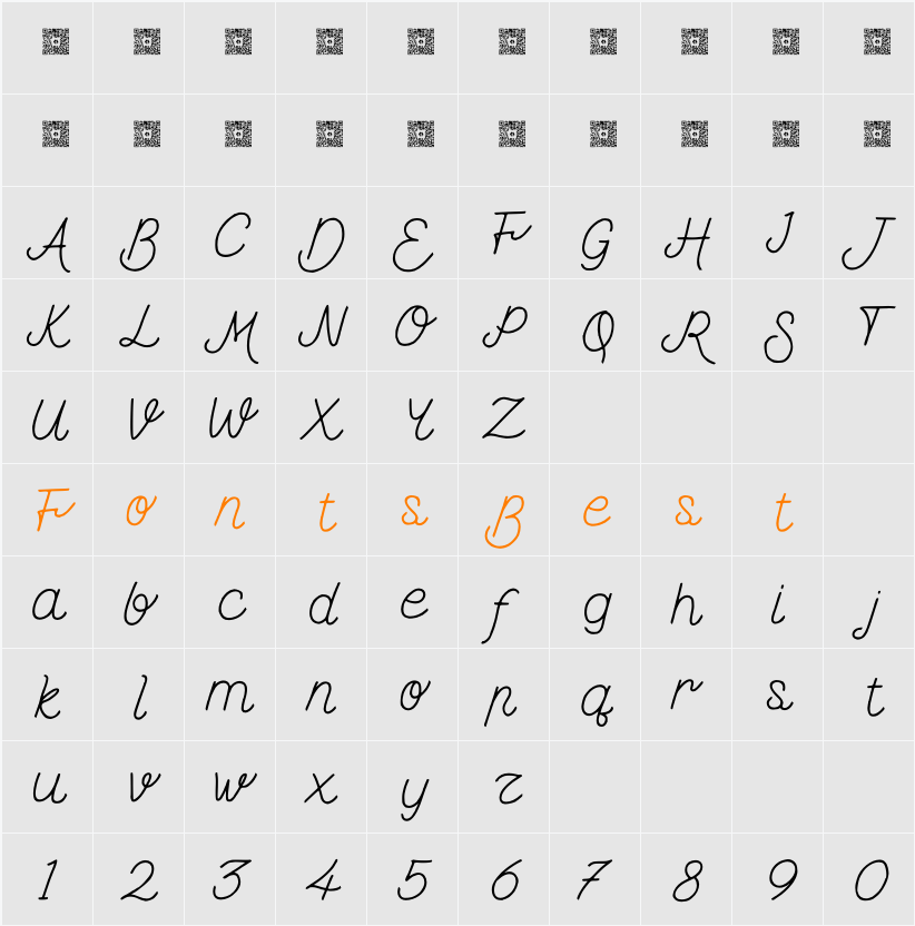 Tello Mallo Character Map