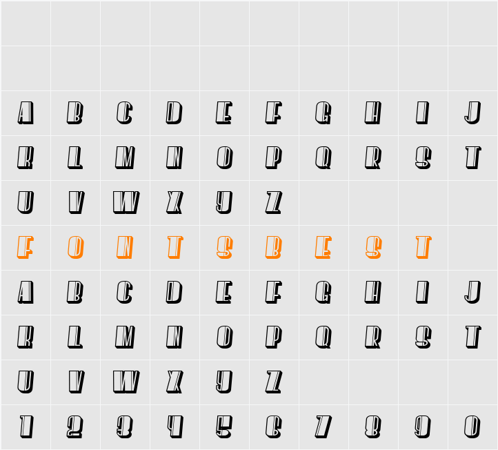 However Stylish Character Map