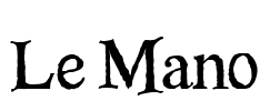 Le Mano Font Image
