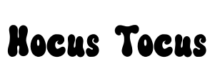 Hocus Tocus Font Image