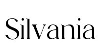 Silvania Font Image