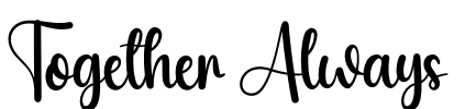 Together Always Font Image