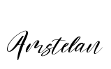 Amstelan Font Image