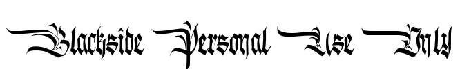 Blackside Personal Use Only