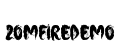ZomfireDemo Font Image