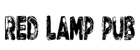 Red Lamp Pub Font Image
