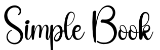 Simple Book Font Image