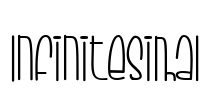 Infinitesimal Font Image