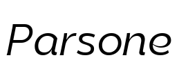 Parsone Font Image