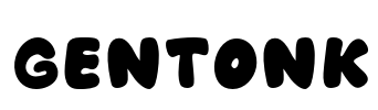 Gentonk Font Image