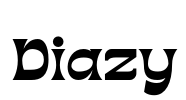 Diazy Font Image