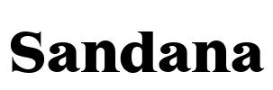 Sandana Font Image