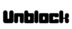 Unblock Font Image