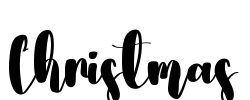 Christmas Font Image