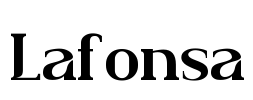 Lafonsa Font Image